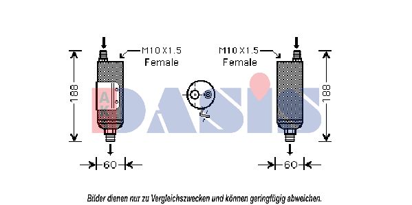 AKS DASIS džiovintuvas, oro kondicionierius 800423N